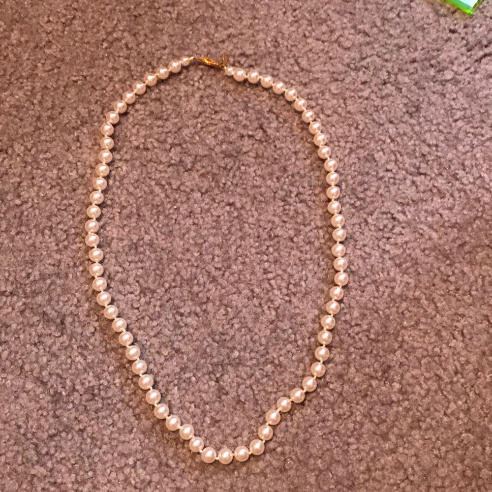 White pearls from Joan rivers collection